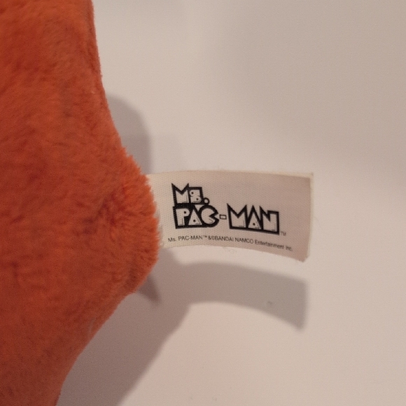 Red Ms Pac-man Ghost Plush - Picture 2 of 3